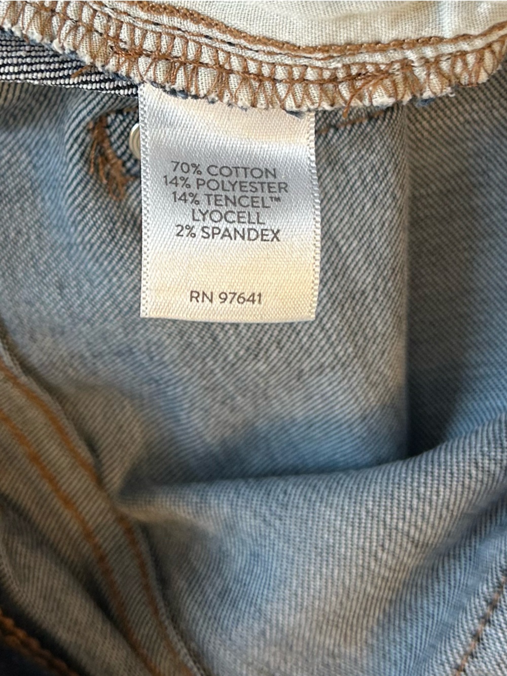 J. Jill Authentic Fit Slim Ankle Blue Jeans Women’s Size 18R Stretch - Picture 7 of 13
